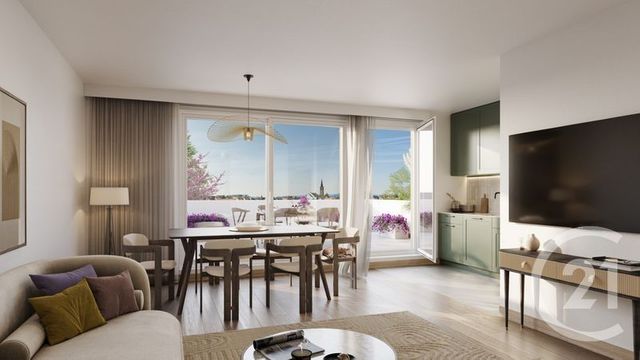 Appartement à vendre - 3 pièces - 71.0 m2 - GRIGNY - 69 - RHONE-ALPES - Century 21 Hestia Ldi